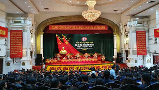 Khai mạc trọng thể Đại hội Đảng bộ tỉnh Nam Định lần thứ XX