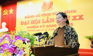 Phó Chủ tịch Thường trực Quốc hội Tòng Thị Phóng tin tưởng Thái Bình sẽ phát triển nhanh trong thời gian tới