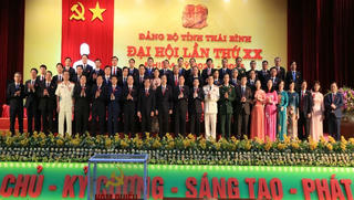 Đại hội đại biểu Đảng bộ tỉnh Thái Bình lần thứ XX thành công tốt đẹp