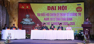 Tổ chức thành công Đại hội Hội Chiến sĩ Thành cổ Quảng Trị năm 1972 tỉnh Thái Bình lần thứ II 