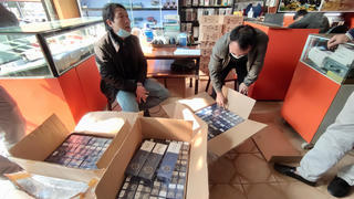 Lào Cai: Bắt quả tang 2 vụ vận chuyển trái phép 3610 bao thuốc lá không rõ nguồn gốc xuất xứ