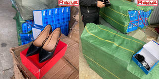 Lào Cai: Bắt giữ hơn 1 tấn bánh ngọt và 335 đôi giầy không rõ nguồn gốc xuất xứ