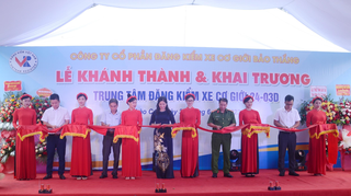 Khánh thành Trung tâm đăng kiểm xe cơ giới 24-03D tại Lào Cai