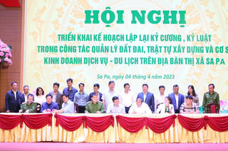 Thị xã Sa Pa sẽ siết chặt quản lý đất đai, trật tự xây dựng 