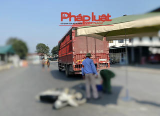 Tai nạn giao thông tại bãi Logistics Việt Trung, 1 người tử vong