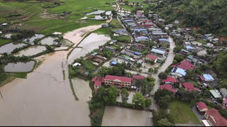 Vỡ cống hệ thống thoát tràn hồ chứa thải Công ty đồng Tả Phời