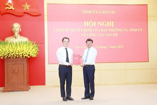 Bí thư huyện ủy Mường Khương làm Trưởng Ban Nội chính Tỉnh ủy Lào Cai
