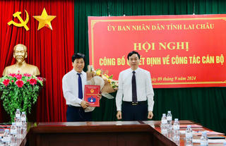 Chánh Văn phòng UBND tỉnh Lai Châu được điều động làm Giám đốc Sở Công Thương