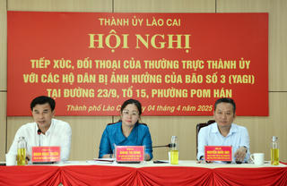 Bàn giải pháp xử lý hậu quả thiên tai tại phường Pom Hán