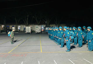 Trung đội dân quân thường trực thành phố Lào Cai sau hơn 4 tháng ra mắt