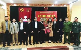 Ông Nguyễn Văn Tâm được bầu giữ chức Chủ tịch UBND huyện Cao Phong