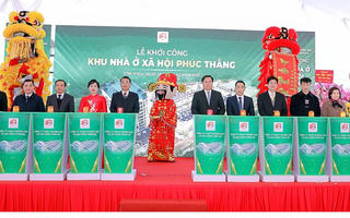 Vĩnh Phúc: Khởi công Khu nhà ở xã hội Phúc Thắng