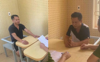 Tạm giữ hình sự 2 đối tượng cưỡng đoạt tài sản của cán bộ cảnh sát giao thông