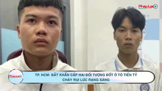 TP. HCM: Bắt khẩn cấp hai đối tượng đốt ô tô tiền tỷ cháy rụi lúc rạng sáng
