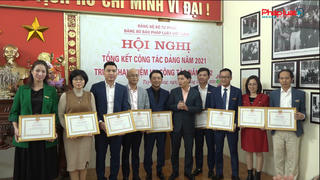 Năm 2021, Đảng bộ Báo Pháp luật Việt Nam thực hiện thắng lợi mọi nhiệm vụ được giao trong công tác đảng 