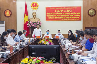  Thái Nguyên: Công bố kết quả nghiên cứu bộ sinh phẩm phát hiện SARS-Cov-2 virus 