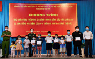 Him Lam Land hỗ trợ, tiếp sức gia đình và trẻ em có hoàn cảnh khó khăn do ảnh hưởng của dịch COVID-19 