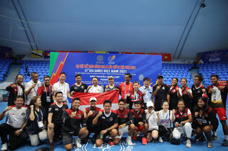 Dấu án đậm nét tại sân quần vợt quốc tế Hanaka Paris Ocean Park TP Từ Sơn