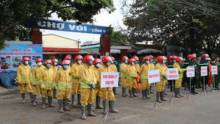 Trang bị kiến thức phòng cháy, chữa cháy cho tiểu thương tại Lạng Giang