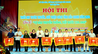 Đội Lạng Giang giành giải Xuất sắc hội thi 'Thiếu nhi tuyên truyền, giới thiệu sách' tỉnh Bắc Giang