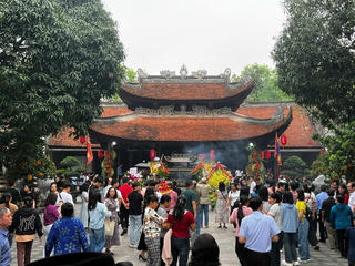 Hào khí nhà Lý rộn ràng tái hiện tại lễ hội Đền Đô 2025