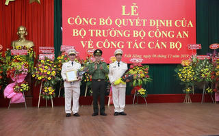 Hai tỉnh Đắk Lắk và Đắk Nông có Giám đốc công an mới