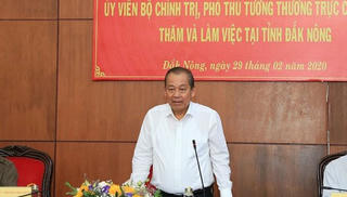 Phó Thủ tướng Trương Hòa Bình: Đắk Nông cần giải quyết triệt để các vụ việc dư luận quan tâm