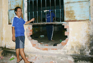 Đang truy bắt 3 phạm nhân vượt ngục ở Nghệ An