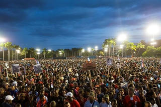 Lễ tưởng niệm lãnh tụ Fidel Castro tại Santiago de Cuba