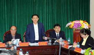 Phó Thủ tướng Vương Đình Huệ làm việc với Nghệ An về chuyện giảm nghèo bền vững