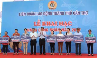 Cần Thơ:   Trao mái “Mái ấm công đoàn” cho công nhân nghèo