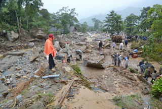 37 người ở Hà Giang thương vong do lũ quét ở Trung Quốc
