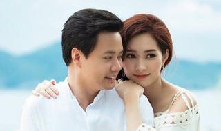 Hoa hậu Đặng Thu Thảo giản dị trong lễ ăn hỏi