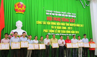 Cần Thơ:  Trong 10 năm tiếp nhận gần 260.000 đơn vị máu tình nguyện