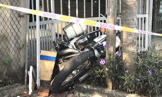 Huy động trên 30 cảnh sát truy bắt 2 tài xế tông CSGT