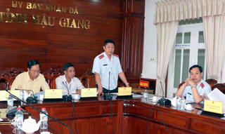 Bộ Nội vụ thanh tra công tác cán bộ tại Hậu Giang