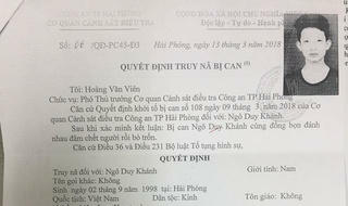 Truy nã đối tượng giết người rồi bỏ trốn