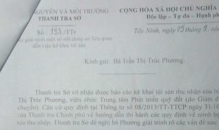Tiếp vụ 'Oan đã giải nhưng khuất vẫn còn': Không có thẩm quyền vẫn... “ra lệnh”