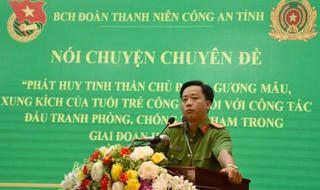 Trung tá Hoàng Ngọc Đạo:  Tấm gương sáng của ngành Công an nhân dân