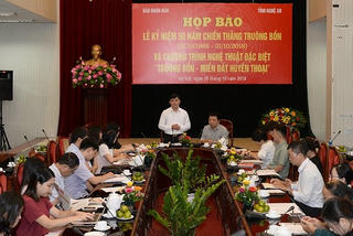 Nhiều hoạt động kỉ niệm 50 năm “Truông Bồn - Miền đất huyền thoại”