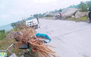 Thi thể Thượng uý công an trong ô tô