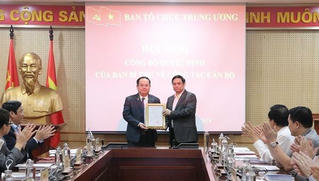 Ban Bí thư bổ nhiệm Phó Trưởng Ban Tổ chức Trung ương