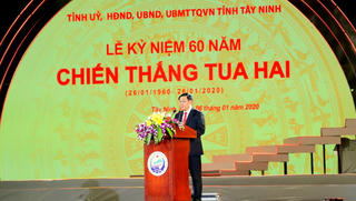 “Chiến thắng Tua Hai là niềm tự hào của Đảng bộ, quân và dân Tây Ninh”