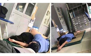 Bác sĩ Bệnh viện Hữu nghị Đa khoa Nghệ An mặc quần đùi, ôm nữ sinh thực tập ngủ trong ca trực?