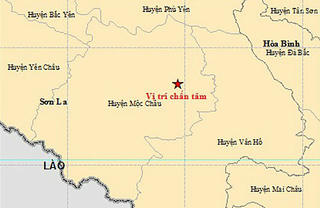 Lại xảy ra động đất ở Sơn La