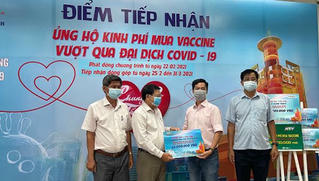 Cảm động Quỹ vaccine