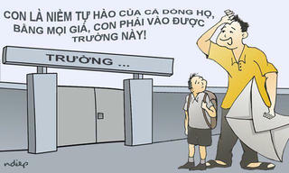 Khi trẻ em phải “cõng” kỳ vọng của gia đình