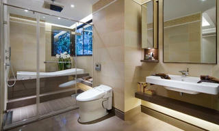 Tại sao phòng tắm phải ngăn cách ướt và khô?