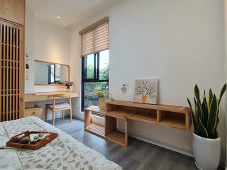 Ngôi nhà hơn 40m2 không một góc chết, tận dụng được cả diện tích bé xíu