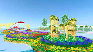 Đường hoa "Home Hanoi Xuan 2022" - Hành trình vàng son Tết Việt